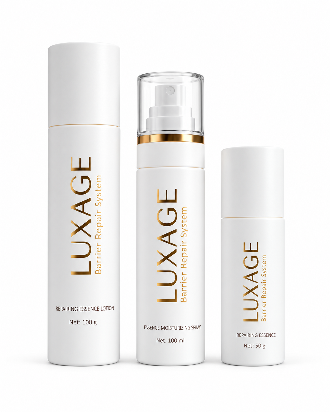 LUXAGE™ Barrier Repair System hidratáló arcápolási rutin bőrbarriert támogató összetevőkkel